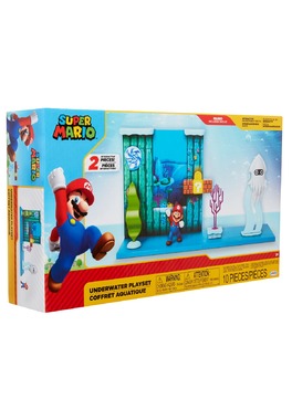 Mario NINTENDO - Set de joaca subacvatic cu figurina 6 cm