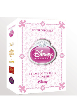 Pachet 5 DVD Printesele Disney