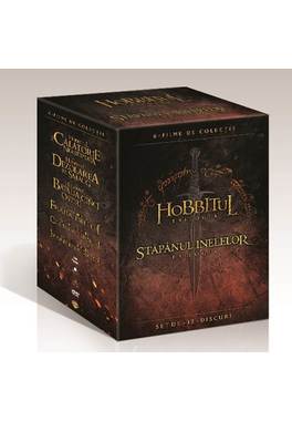 PACHET- Trilogie Hobbit+Trilogie Lord of the Rings